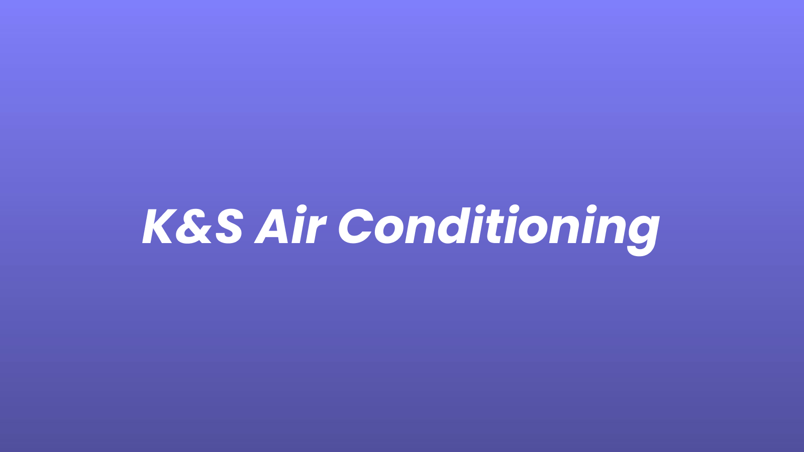 K&S Air Conditioning, Inc.